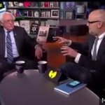 Bernie Sanders Scare GIF Template