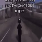 career ending injury btw | image tagged in gifs,soccer,funny,memes | made w/ Imgflip video-to-gif maker