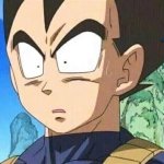 surprised Vegeta