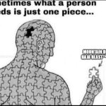 Baja Blast Pie | MOUNTAIN DEW BAJA BLAST™ PIE | image tagged in one missing piece | made w/ Imgflip meme maker