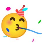 Party Face GIF Template