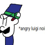 angry luigi