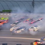 NASCAR crash atlanta template