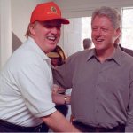 Trump and Bill Clinton