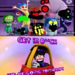 goofy ahh anti piracy screeni found on the web [inside out 2 thought bubbles Anti Piracy Screen] | image tagged in get in b ch we're going to therapy,inside out 2 | made w/ Imgflip meme maker