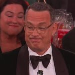 Embarassed Tom Hanks
