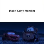 Lightning McQueen And Mater Laugh At What?