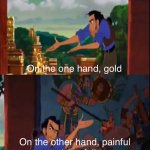 Gold And Painful Agonizing Failure Meme Template