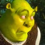 side eye Shrek