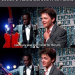 Could have really happened | POV: SOMEONE PREDICTS SIX SEVEN 5 YEARS BEFORE IT APPEARS | image tagged in back to the future,67,memes,prediction,real,67 sucks | made w/ Imgflip meme maker
