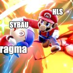 hls and compilers | SYBAU; HLS; #pragma | image tagged in shut yo bitch-ass up | made w/ Imgflip meme maker