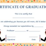 Certificate of Graduation blank