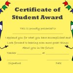 Certificate of Graduation blank