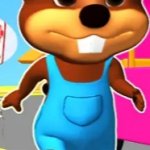 Billy beaver running