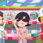 Katie, Sarah and Alex thinking