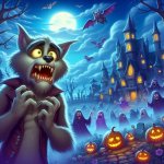 scared werewolf