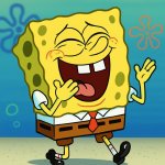 SpongeBob Laughing