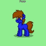 Pony Pump except in Pony Town meme