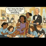 When Michelle  Obama was so exhausted as the First Lady template