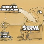 Children are dying from poverty, and yet a harmless video game is somehow more dangerous than pollution... | ATTENTION AND PROBLEM SOLVING; MISINFORMATION AND CONTROVERSY; REAL PROBLEMS (POVERTY, CLIMATE CHANGE, ETC.) | image tagged in greedy pipe man,truth,controversy,poverty,climate change | made w/ Imgflip meme maker