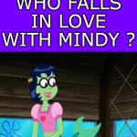 Who falls in love with mindy ?