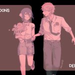 Moons and denji CSM announcement template meme