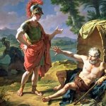 Diogenes meme template