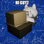 Giko at a Computer | HI GUYZ | image tagged in giko at a computer | made w/ Imgflip meme maker