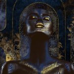 Muance Cobalt Nalini Mural