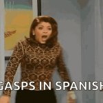 Gasp in spanish