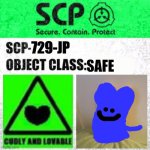 SCP-729-JP LABEL