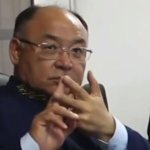 Kazakh judge gesture