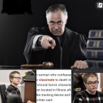 Slender woman cooked