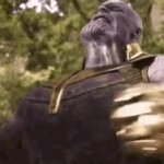 Thanos stone powerup meme