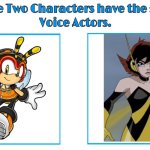 Colleen O'Shaughnessy 2 | image tagged in same voice actor,ant man and the wasp,sonic the hedgehog,marvel comics,sega,colleen o'shaughnessey | made w/ Imgflip meme maker