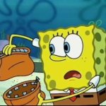spongebob chocolate bag