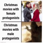 relatable or debatable | image tagged in gifs,christmas,male,female,sfw,movies | made w/ Imgflip video-to-gif maker