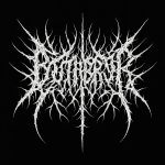 Death metal band logo that is unreable