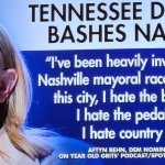 Aftyn Behn Democrat Tennessee