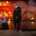 Brock Lesnar Falling Down