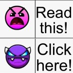 Geometry Dash Difficulties | Hey i have an important message for you . As more people should start posting this meme on ImgFlip. Thanks for seeing this. Read this! Click here! For the thumbnail ^
                             | | image tagged in geometry dash difficulties | made w/ Imgflip meme maker