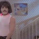 I want to break free Freddy Mercury closeup GIF Template