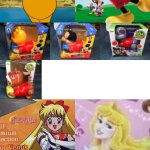 Mickey The Pooh Bump and Go Toys