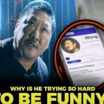 Why is he trying so hard to be funny? meme