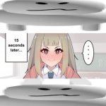 long john? nah we got obtuse gubby | image tagged in staring contest | made w/ Imgflip meme maker