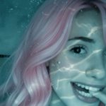 Princess Shirahoshi biting her mermaid finger