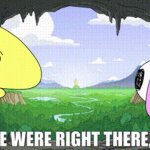 We were right there! GIF Template