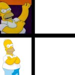 Homer drake meme