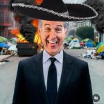 Gavin Newsom hat fire
