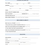 job application template